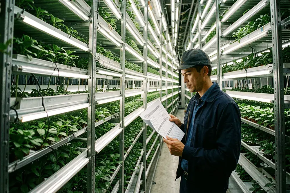 如何選擇 LED 植物燈：類型比較、規格解析與商業應用