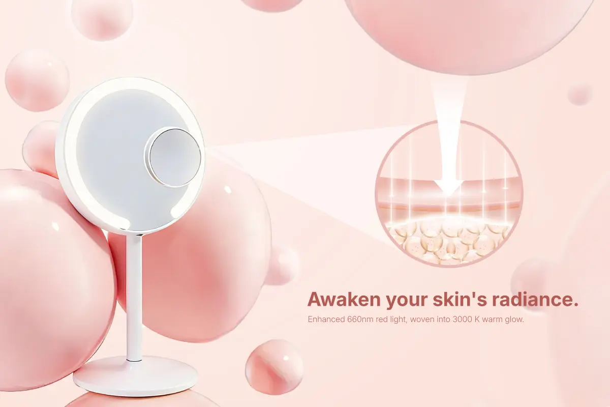 光能進化：美妝鏡中660nm紅光的科學奧秘與專利佈局